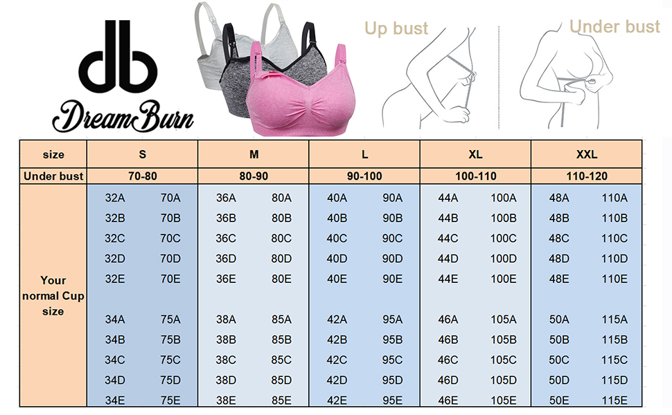 BRA SIZE CHART