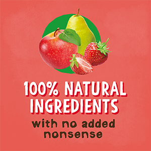 100% natural ingredients with no added nonsense