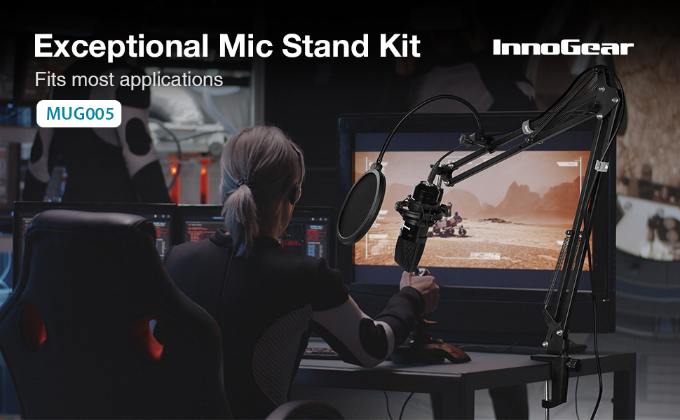 InnoGear Microphone Stand Set 