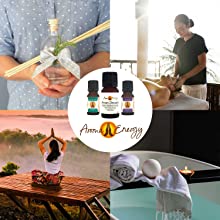 Essential oils pure yoga meditation natural health quality set pack birthday gift present organic