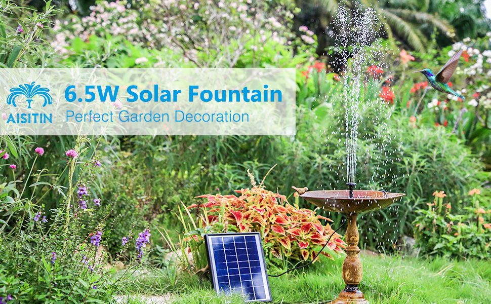 solar fountain