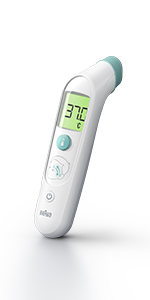 Braun; Forehead Thermometer; temperature; hygienic; clinically accurate; easy to use; all ages?;