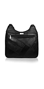 QL188, 2 Strap Shoulder Handbag, 5 Pockets