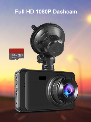 dash cam with sd card included