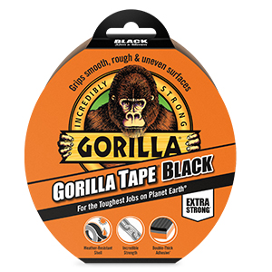 Gorilla Tape Black 32m