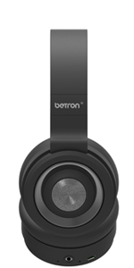 betron bn15 bluetooth wireless headphones heavy bass loud on-ear 