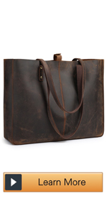 Vintage Leather Tote