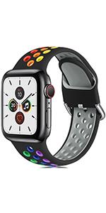 sport strap for apple watch 38mm 40mm 42mm 44mm