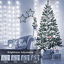 white curtain lights xmas window lights waterfall lights outdoor waterproof