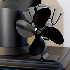 Heat Powered 4 Blade Stove Fan | M&W 