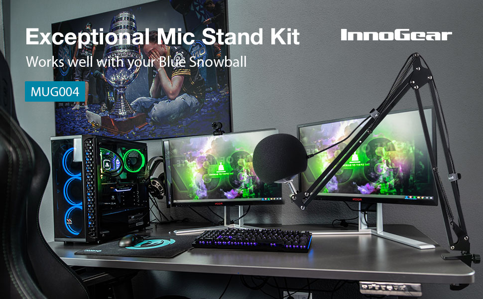 InnoGear Adjustable Microphone Stand