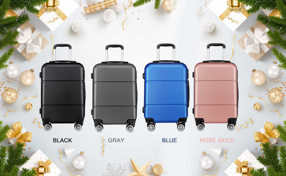 Kono ABS hard shell suitcase