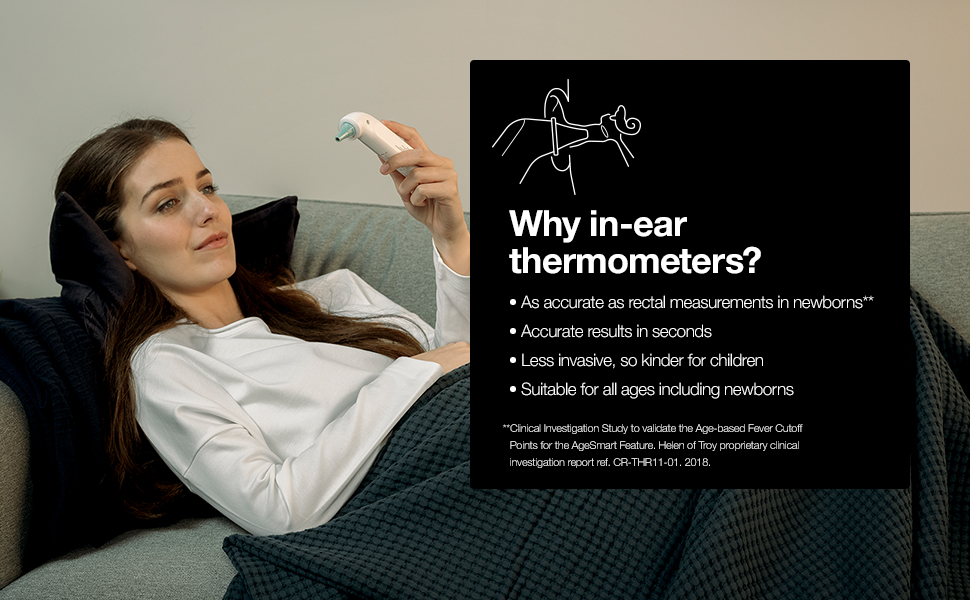 Braun; ThermoScan; Ear thermometer; audio fever indicator; fever; hygienic; clinically accurate;