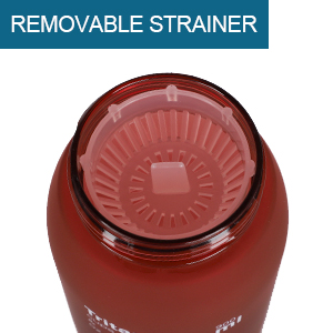 Removable strainer