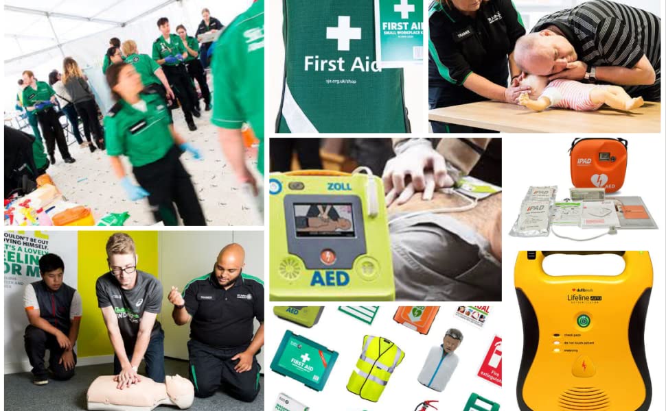 Shop first aid supplies and health and safety equipment.