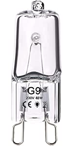 g9 bulb 40w