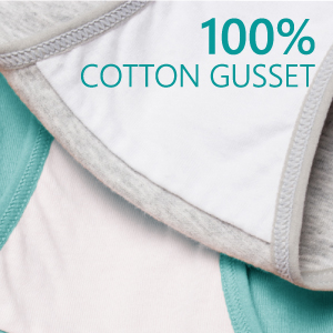 Cotton gusset lining 