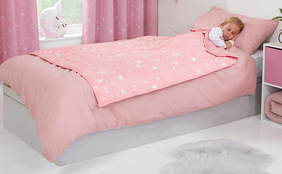 pink kids blanket