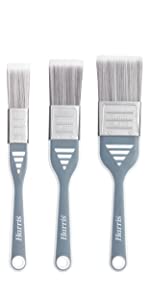 Harris Ultimate Blade Paint Brushes for Walls & Ceilings, 3 Pack, 1", 1.5", 2"