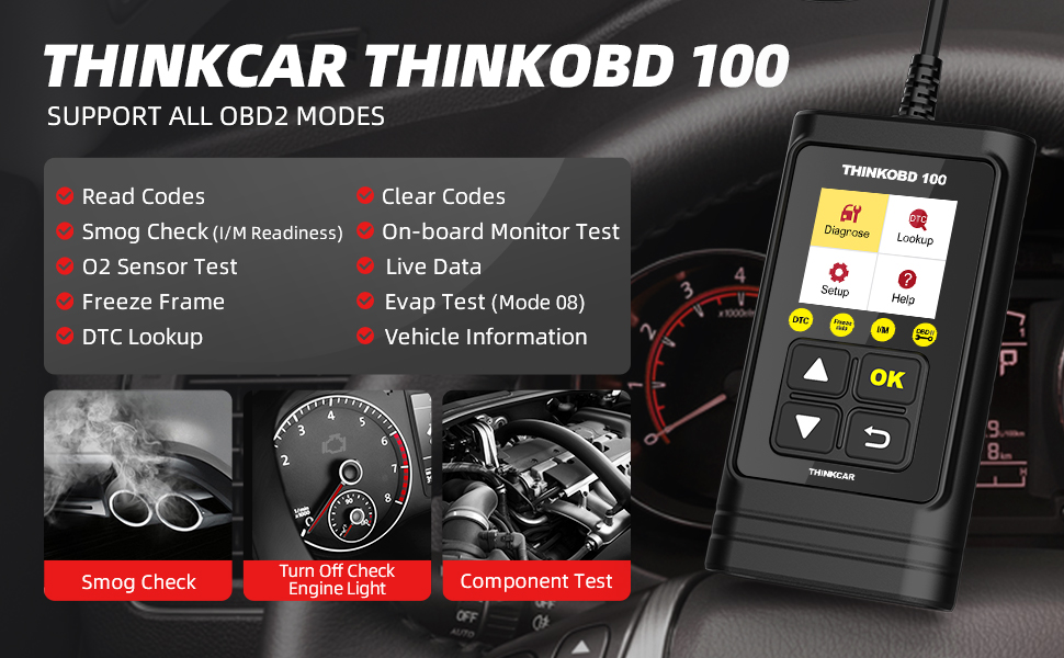 full OBD2 functions