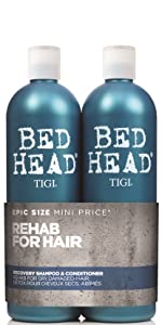 tigi bed head bedhead recovery shampoo and conditioner set tween duo moisture hydrate dry hair care