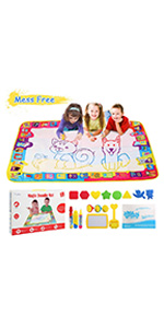 Water Doodle Magic Large no Mess Colouring drawing Game for Toddlers Children From 18 Months
