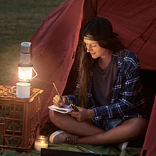 camping lamp