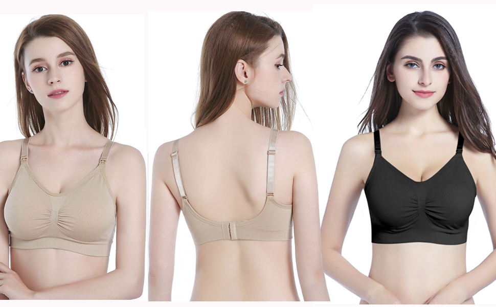 padded nursing bras