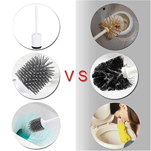 Silicone Toilet Brush and Holder