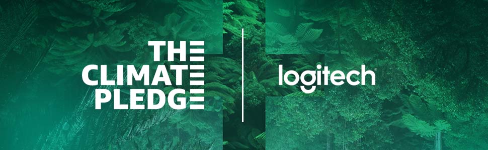 The Climate Pledge x Logitech