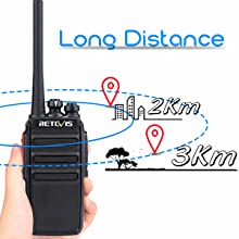 walkie talkie long range