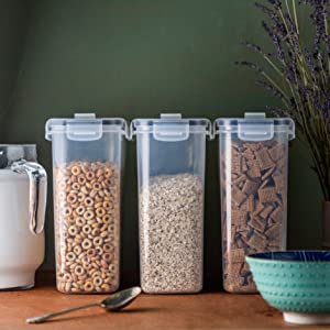 Cereal storage containers