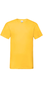 Fruit of the Loom Mens V-Neck Valueweight T-Shirt