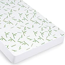 Bamboo Mattress Protector Waterproof soft breathable comfortable single double king super cover 