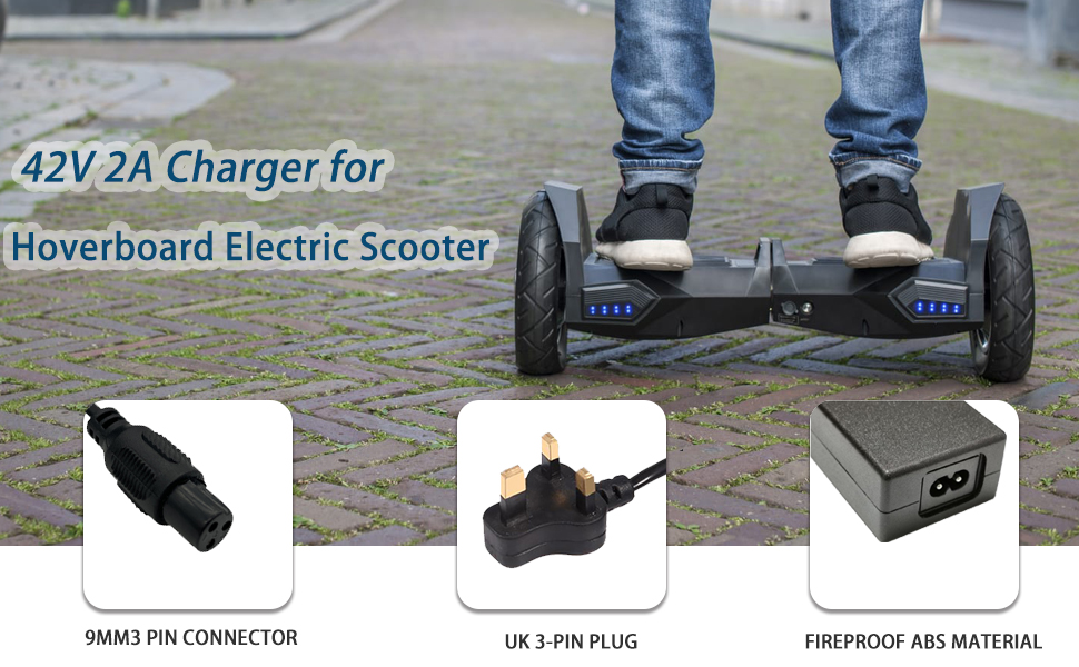 Charger for Hoverboard Electric Scooter