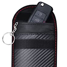 Remote Keyless Entry, faraday bag for keys, key pouches signal blocker