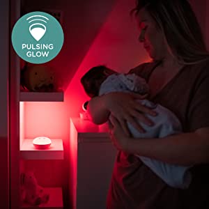 child sleep trainer aid led right light therapy nursery portable white noise toddlers light sound