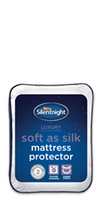 soft as silk mattress protector, silentnight protector