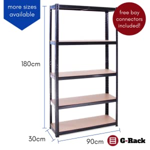 garage shelving units racking racks heavy duty shelves storage warehouse g-rack