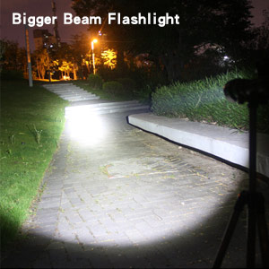 led torch super bright rechargeable flashlight spotlight searchlight handheld