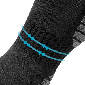 Men's 6 Pairs Athletic Socks Breathable Cushion Comfortable Casual Crew Socks Multi Workout Socks