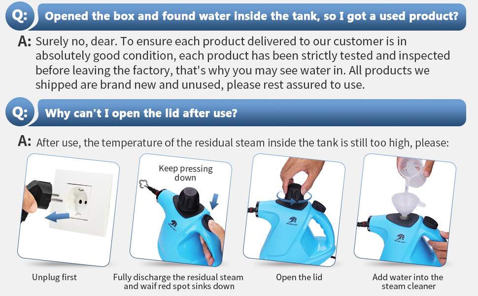 MLMLANT Steam Cleaner