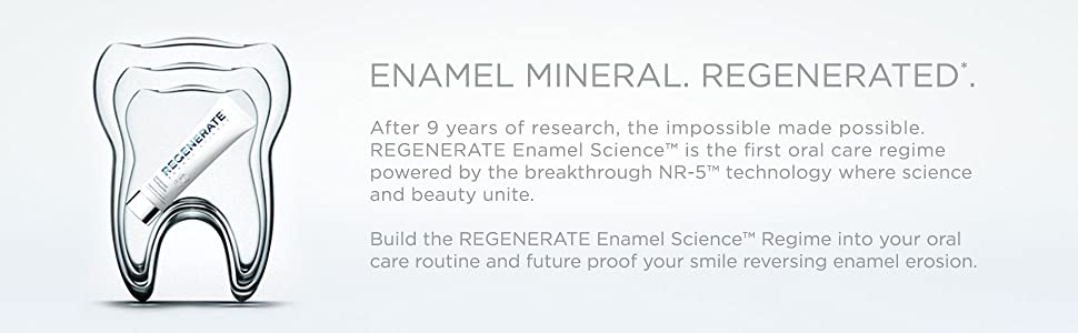 Enamel Mineral Regenerate Enamel erosion