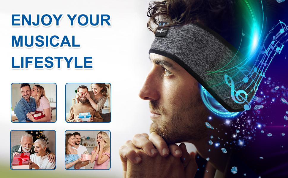 bluetooth headband sleep headphones