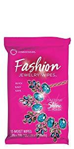 Connoisseurs Fashion Wipes Costume Jewelry Cleaner