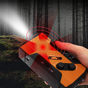 Emergency Solar Hand Crank Portable Radio