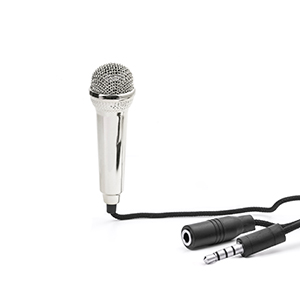 Kikkerland Mini Karaoke Microphone