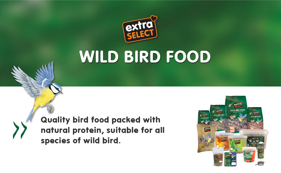 extra select wild bird food