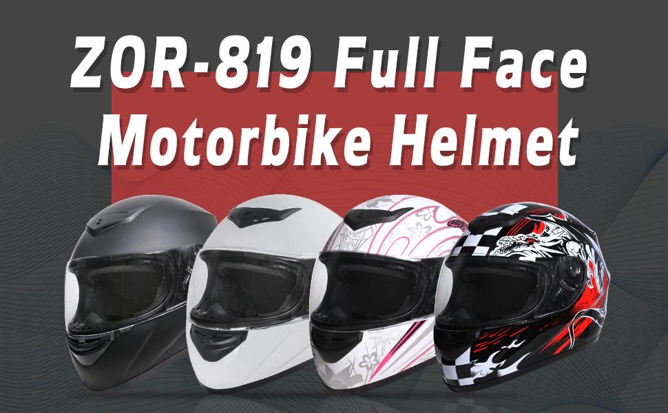 ZOR819 Motorbike Helmet