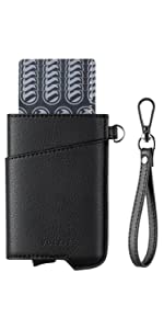 card holder with keychain